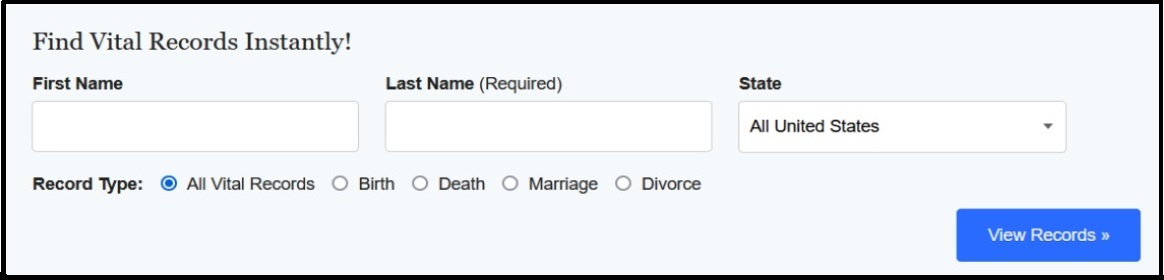 Search vital records here